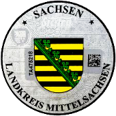 Wappen DZ, EB, OZ, TDO, TG, TO